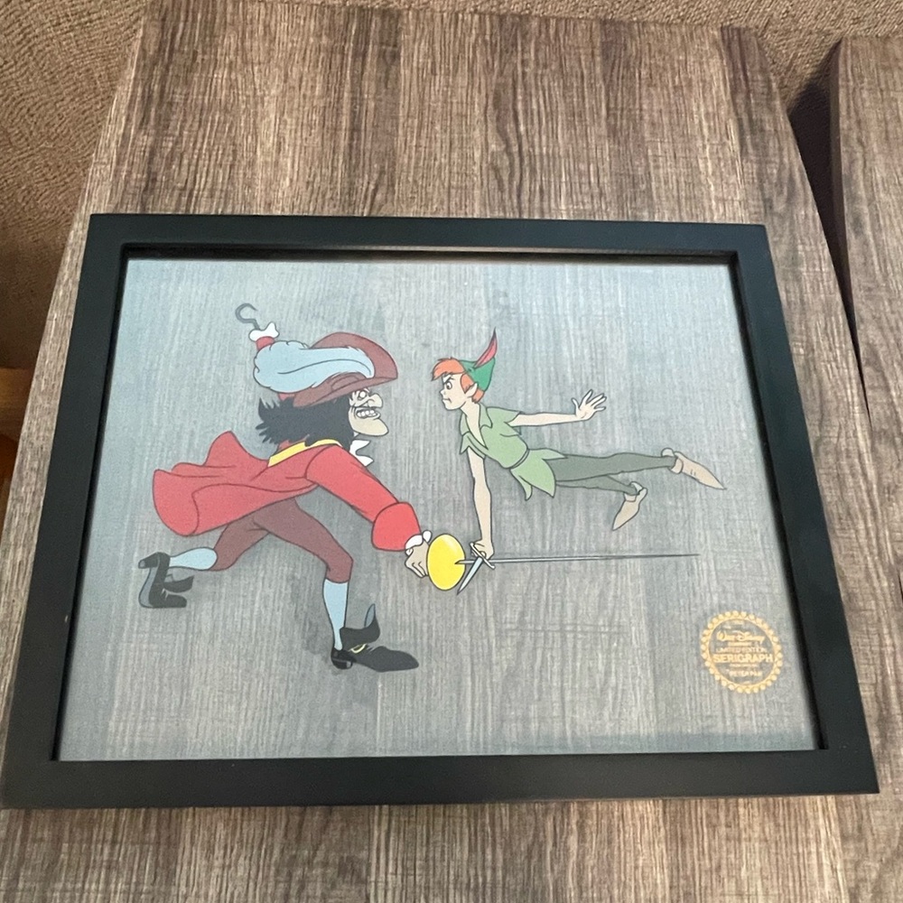 Disney Serigraph Peter Pan 1953